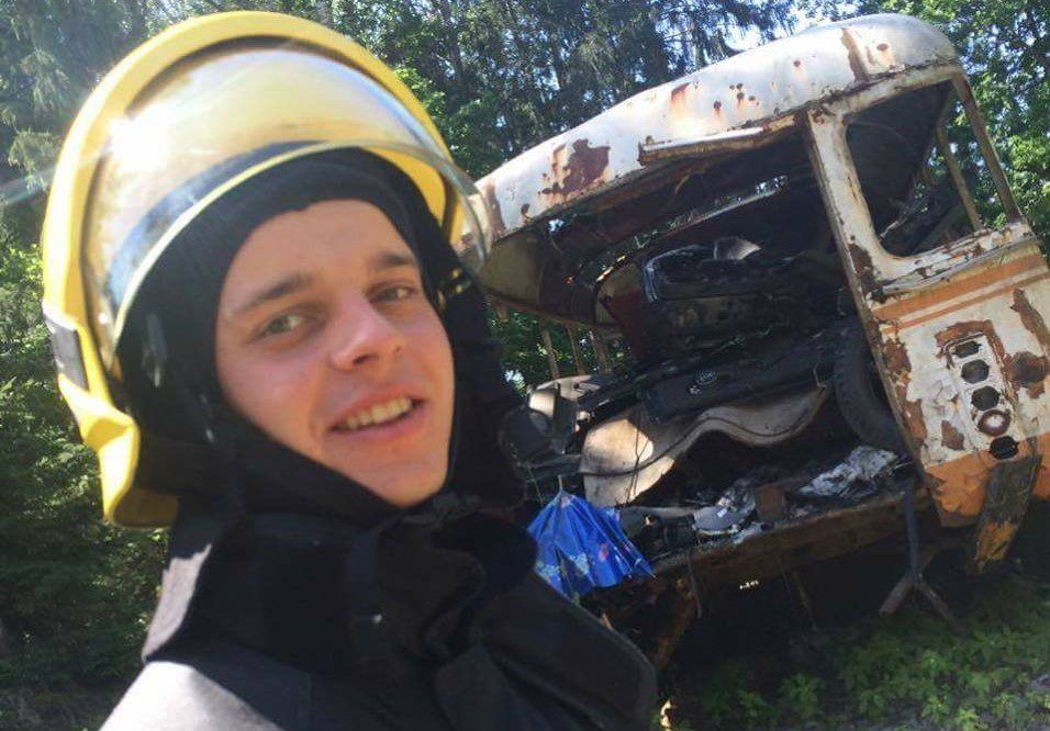 Pėstįjį partenkęs ugniagesys buvo pavyzdingas pareigūnas ir didžiavosi tuo, kad gelbėja žmones. (K. Jankausko asmeninės Facebook paskyros nuotr.)