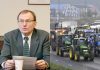 Administracijos direktorius Antanas Bartulis nenori matyti protestuojančių ūkininkų miesto gatvėse