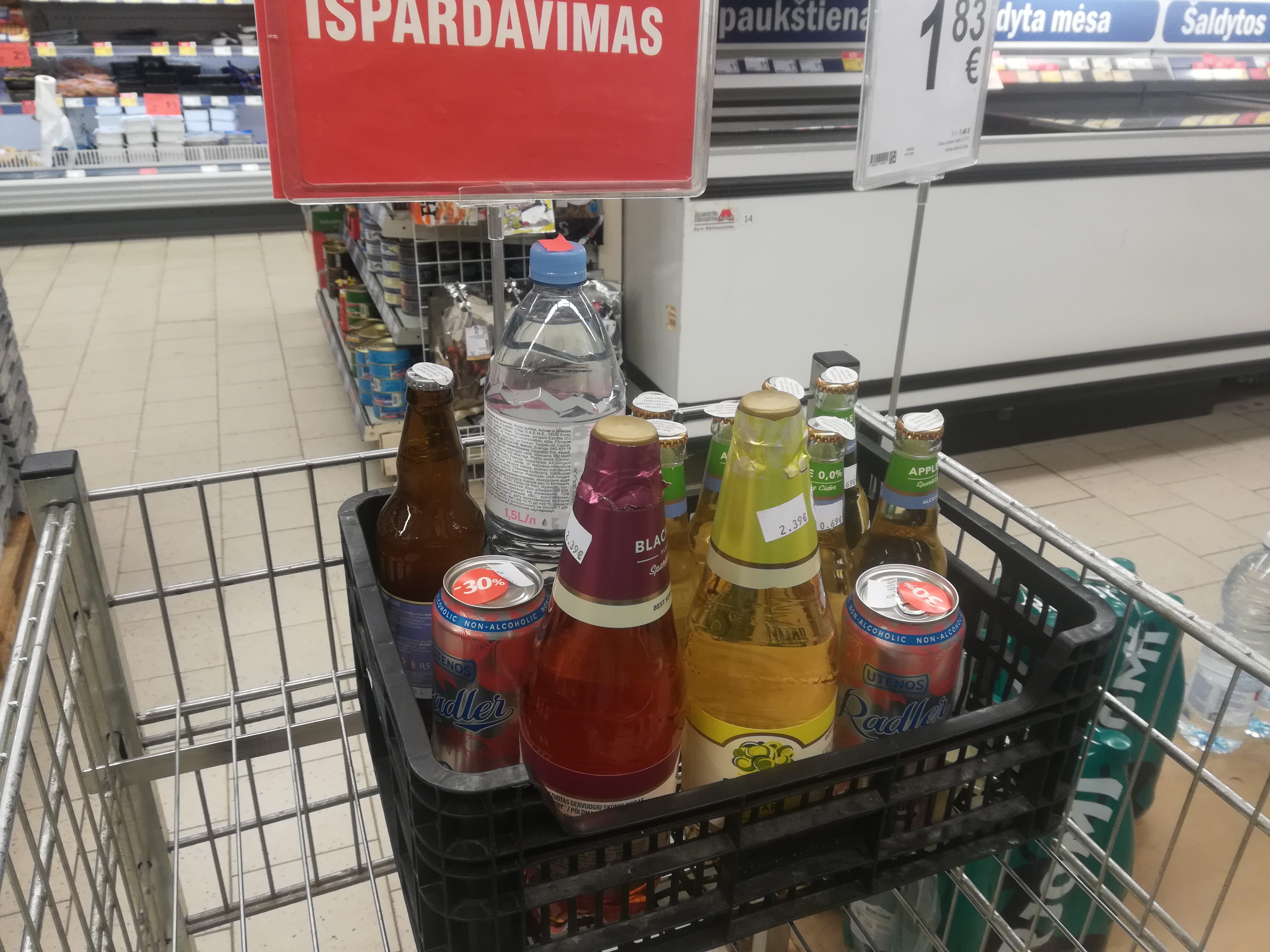 Alkoholio išpardavimas „Maximoje“ net ir prasilenkiant su įstatymais?