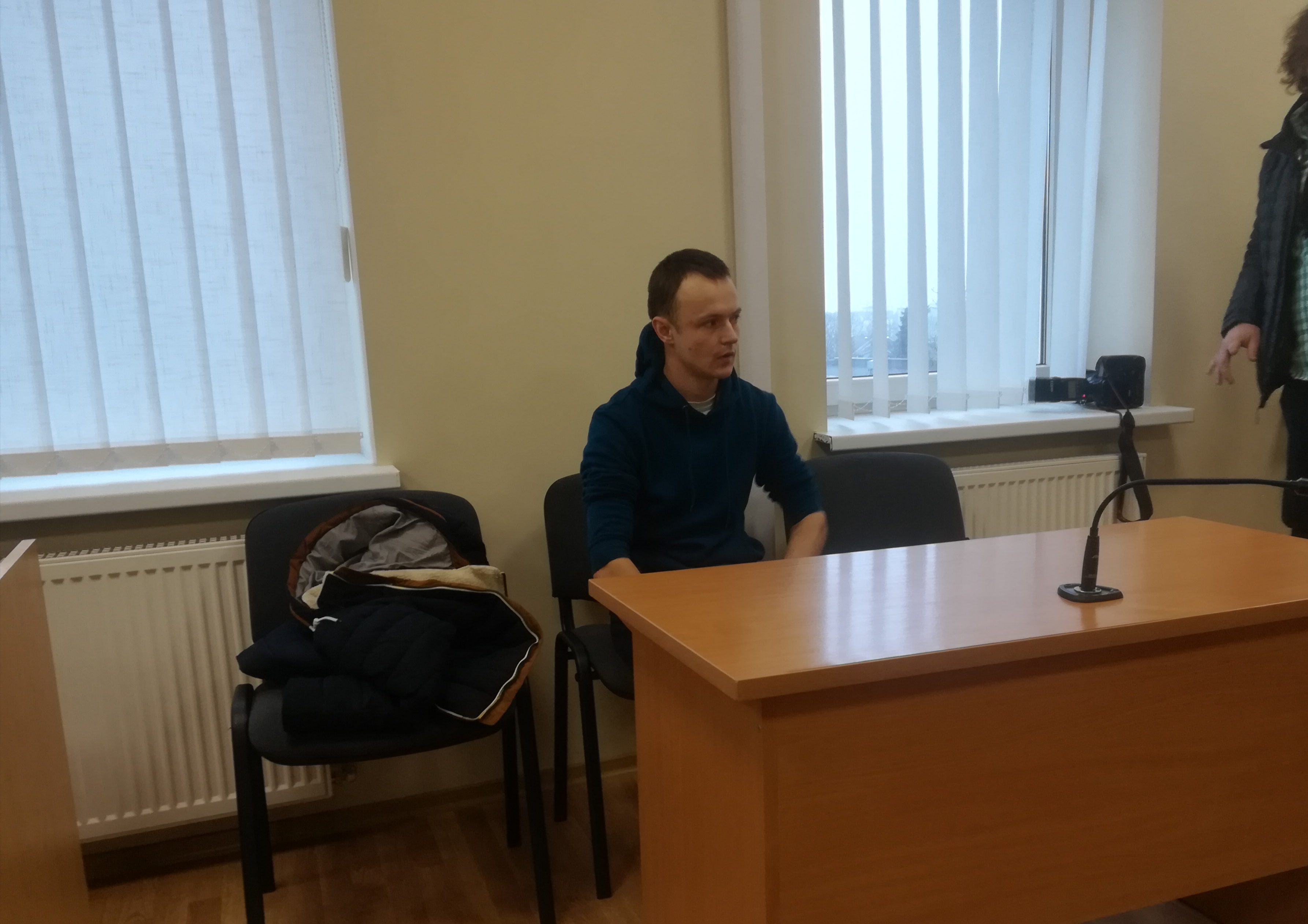 "Profesionalus" eismo įvykių provokatorius Vildis Slabovas.