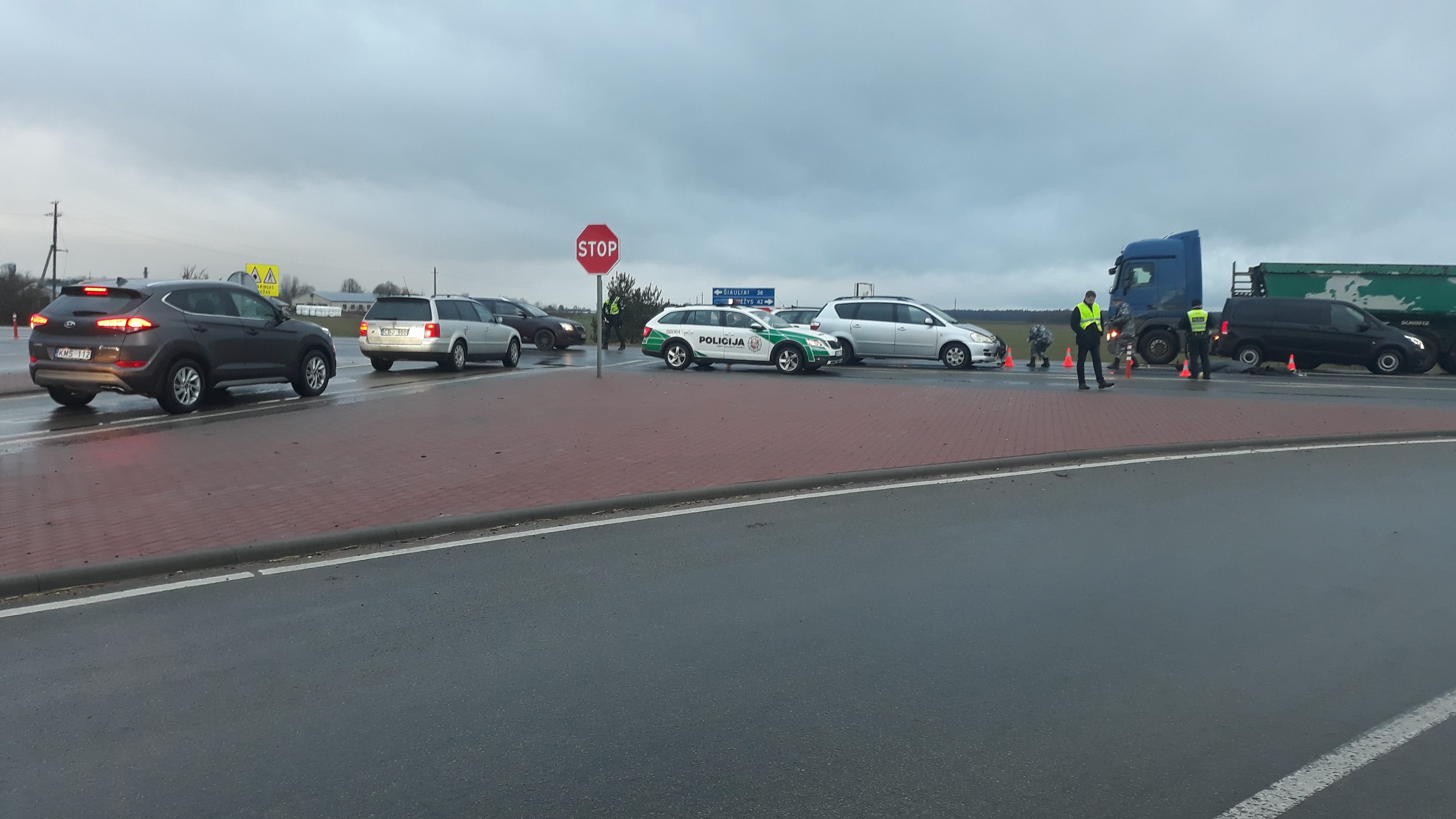 Automobilio smūgis buvo mirtinas - moteris žuvo vietoje.
