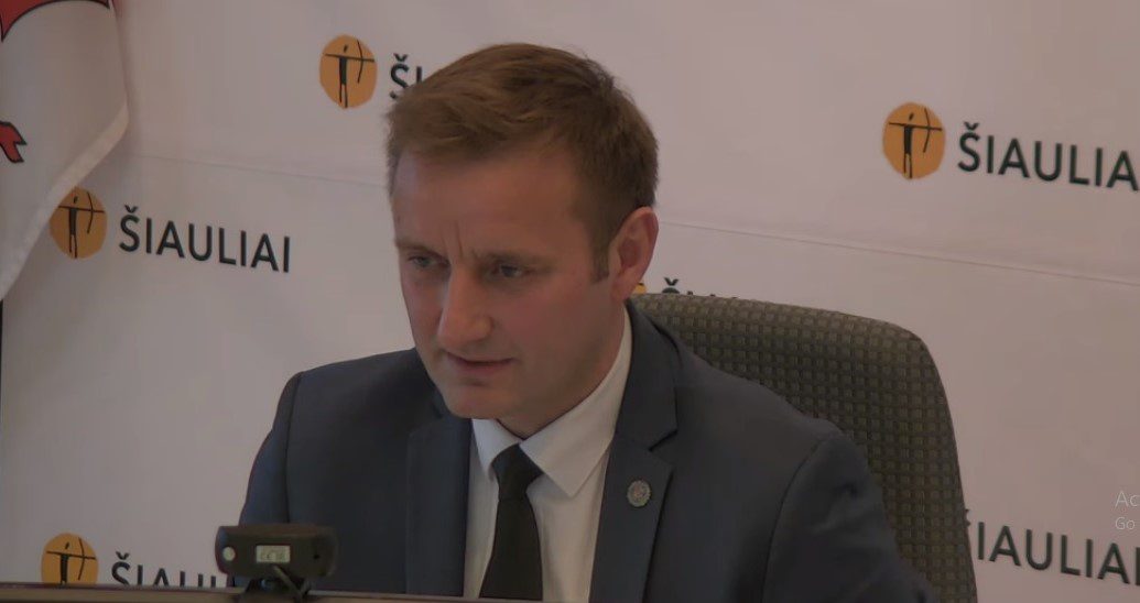 Taryboje patvirtinta mero ataskaita pavadinta panegirika