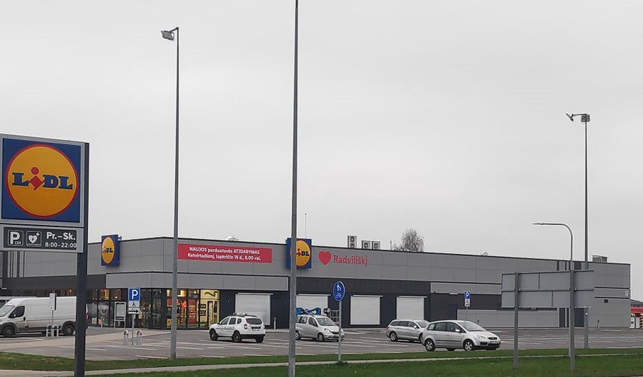Lapkričio 19 dieną atsidaro LIDL parduotuvė Radviliškyje