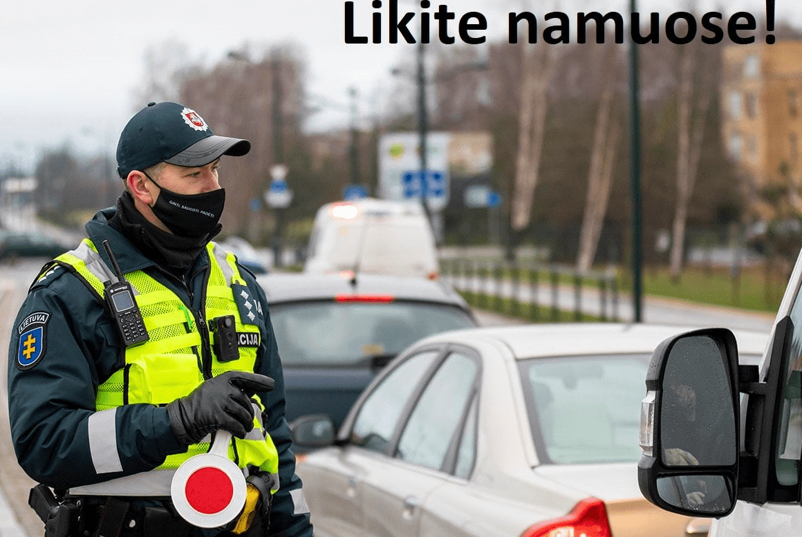 Vyriausybėje siūlys pratęsti judėjimo apribojimą iki sausio 31 dienos