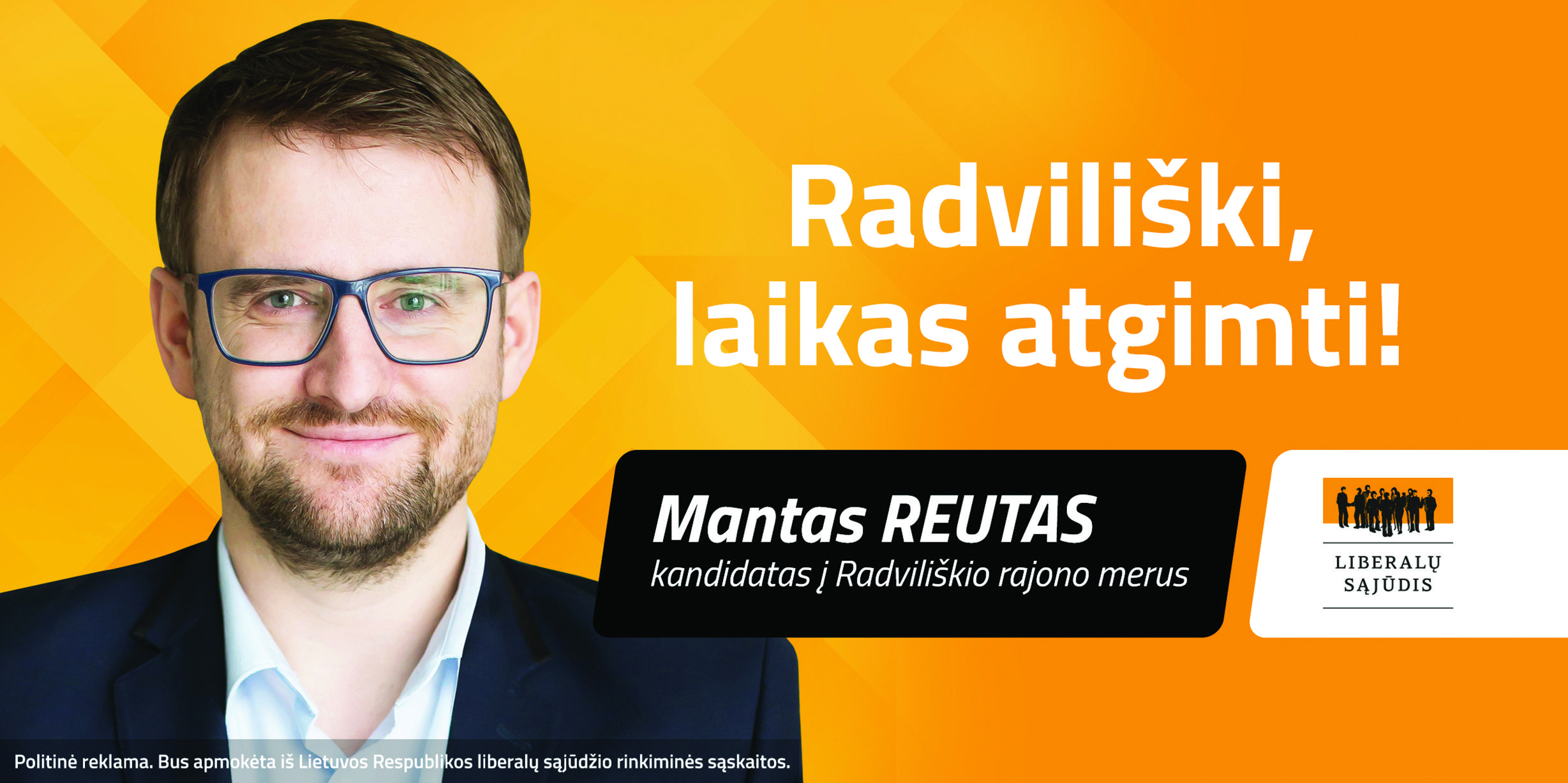 Manto Reuto prisistatymas rinkėjams