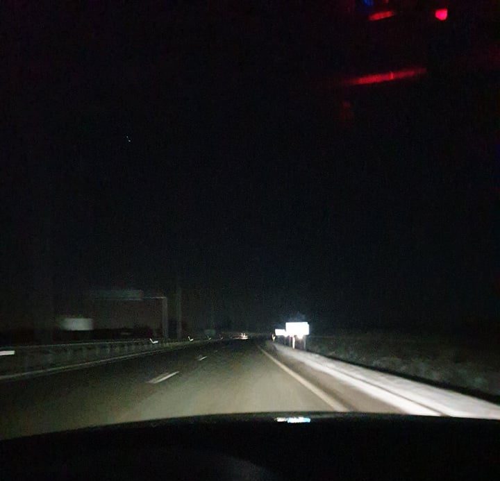 Dalis Radviliškio aptemo dėl girto vairuotojo