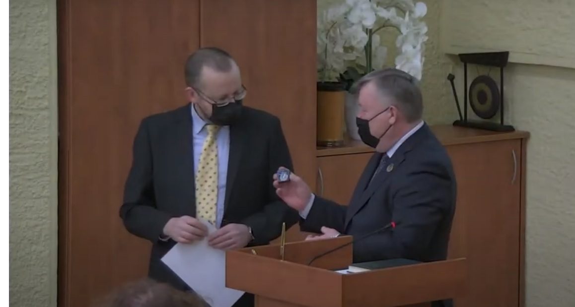 Prisiekė naujas Tarybos narys