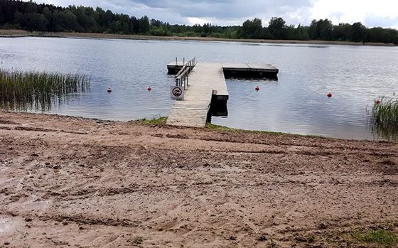 Pavojus slypi Arimaičių ežero vandenyje