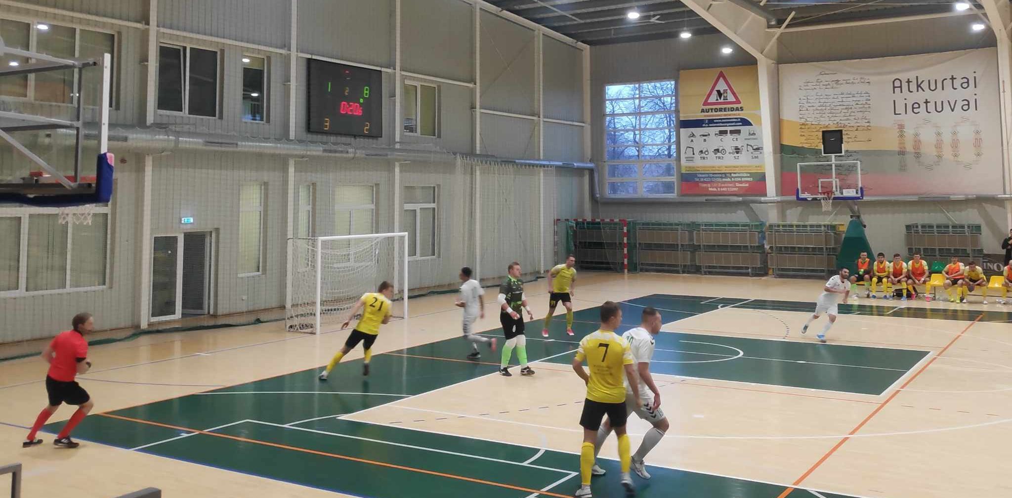 Kauno Žalgiris nepasigailėjo Radviliškio jų namų arenoje