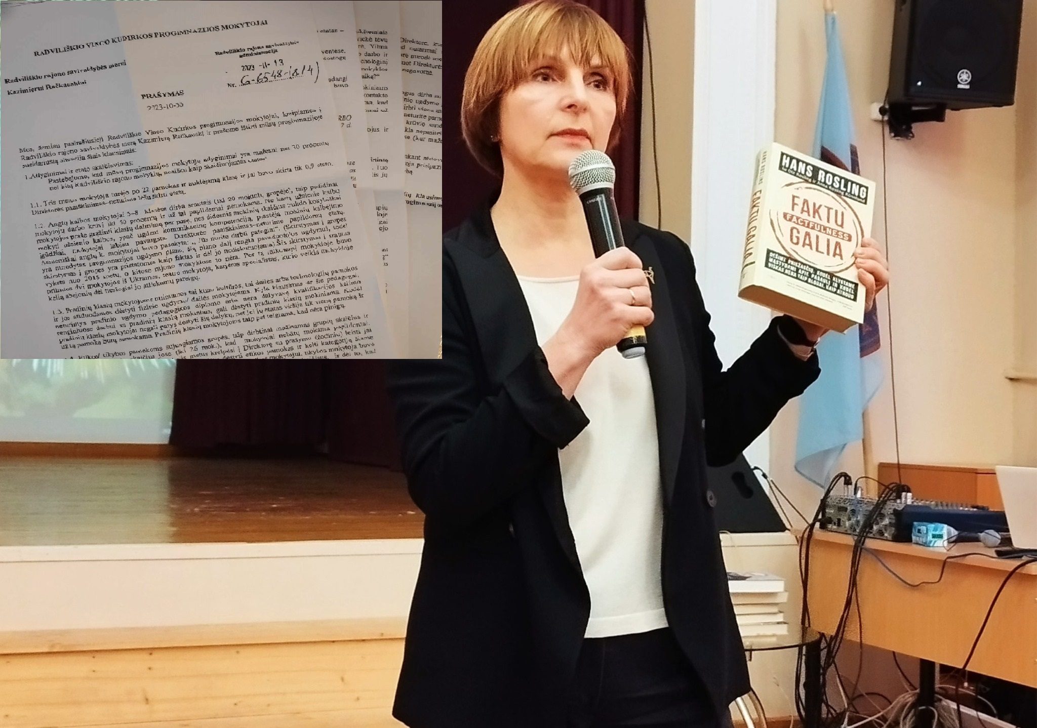 V.Kudirkos progimnazijoje valdžios desantas iš Aušros rūmų: vadovei itin neramios dienos