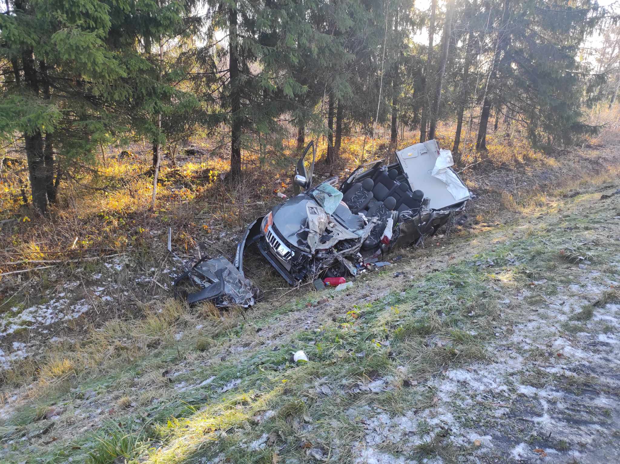 Mirtina avarija: kariškių sunkvežimis prie Baisogalos pražudė vairuotoją
