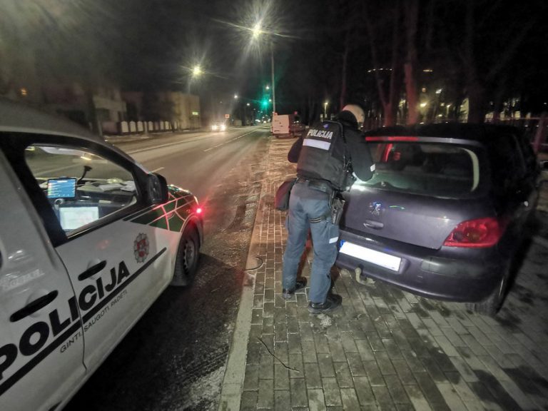 Kutiškiuose policijai į rankas įkliuvo girtas „kelių erelis“