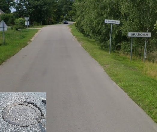 Ilgapirščiai Gražionyse vairuotojams sukėlė pavojų: nuo gatvės nulupo 6 dangčius