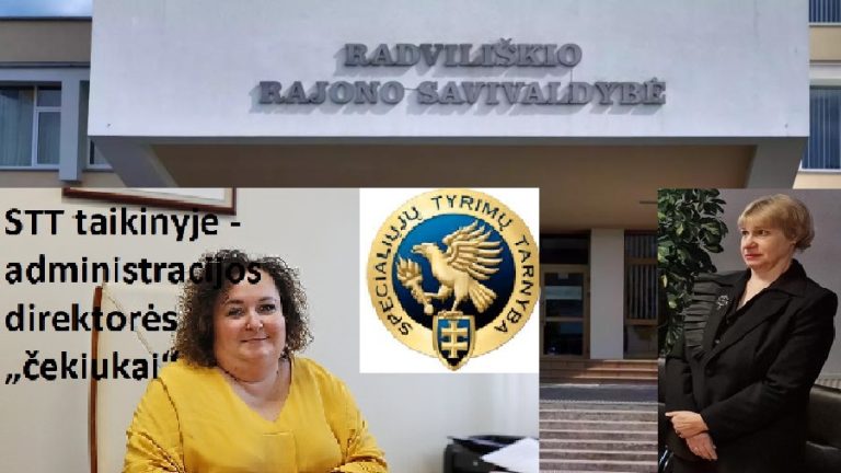 Po pareikštų STT įtarimų E.Ivanauskytė pasitraukė iš administracijos direktorės pareigų