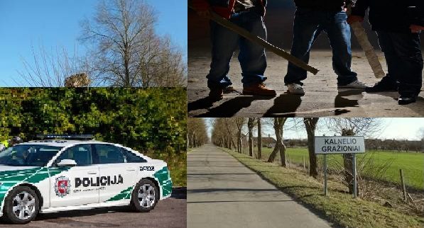 Kalnelio Gražionyse sumuštas neblaivus vyras